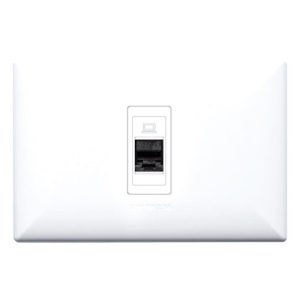 TOMA DATOS RJ45 CAT 6 S17 PLACA BLANCA Y DADO BLANCO SINTHESI