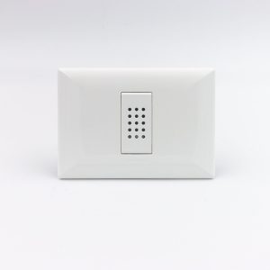 CHICHARRA O ZUMBADOR DE TIMBRE SIMPLE S22 PLACA BLANCA Y DADO BLANCO SINTHESI