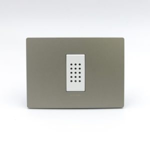 CHICHARRA O ZUMBADOR DE TIMBRE SIMPLE S33 PLACA ARENA Y DADO S22 BLANCO SINTHESI