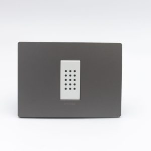 CHICHARRA O ZUMBADOR DE TIMBRE SIMPLE S33 PLACA PIEDRA Y DADO S22 BLANCO SINTHESI