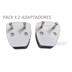 ADAPTADOR UNIVERSAL REDONDO PACK 2 UNIDADES